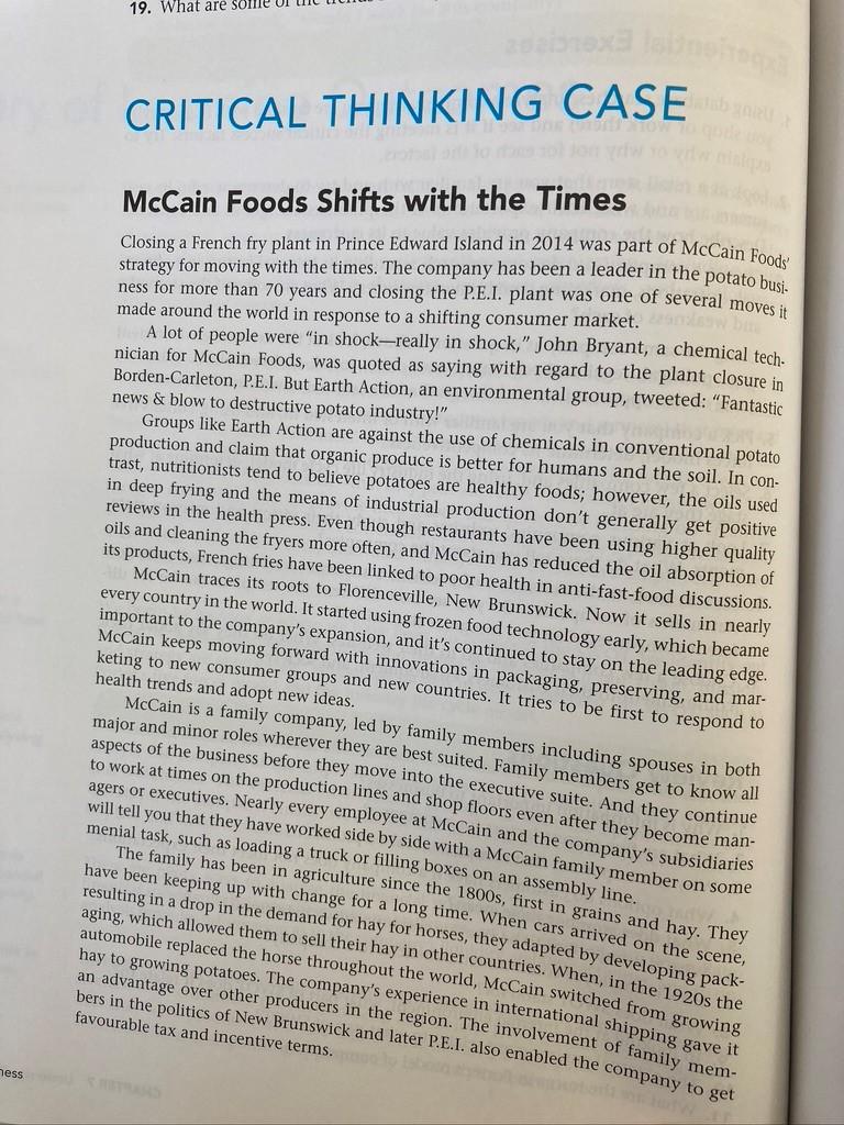 PLEASE ANSWER 4TH QUESTION 19. What are some