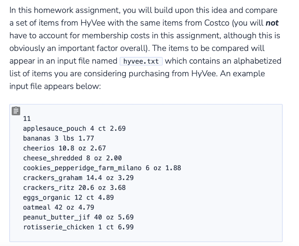 In this homework assignment, you will build upon