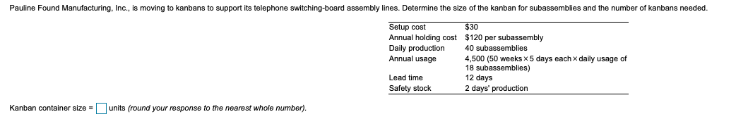 Pauline Found Manufacturing, Inc., is moving to