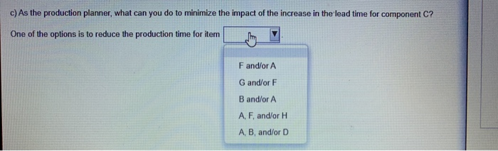 answer both parts A and C Apart structure and