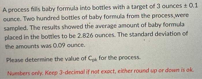 A business process has a process-capability-ratio
