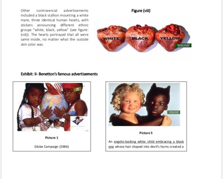 What are the values of Benetton Brand that show