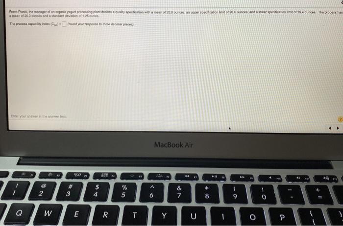 Frank Park. the age of an organic yogurt process