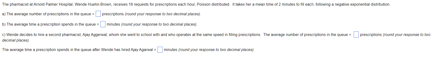 The pharmacist at Arnold Palmer Hospital, Wende