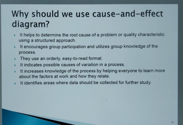 Basic Quality control Tools Topic Analyze the