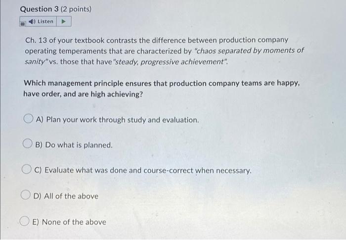 RESPOND Question 1 (2 points) Listen Beyond film