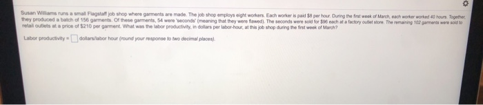 Brown's, a local bakery, is worried about