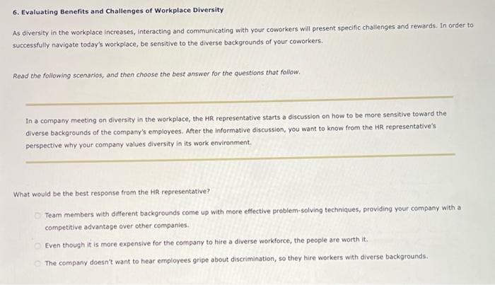 6. Evaluating Benefits and Challenges of