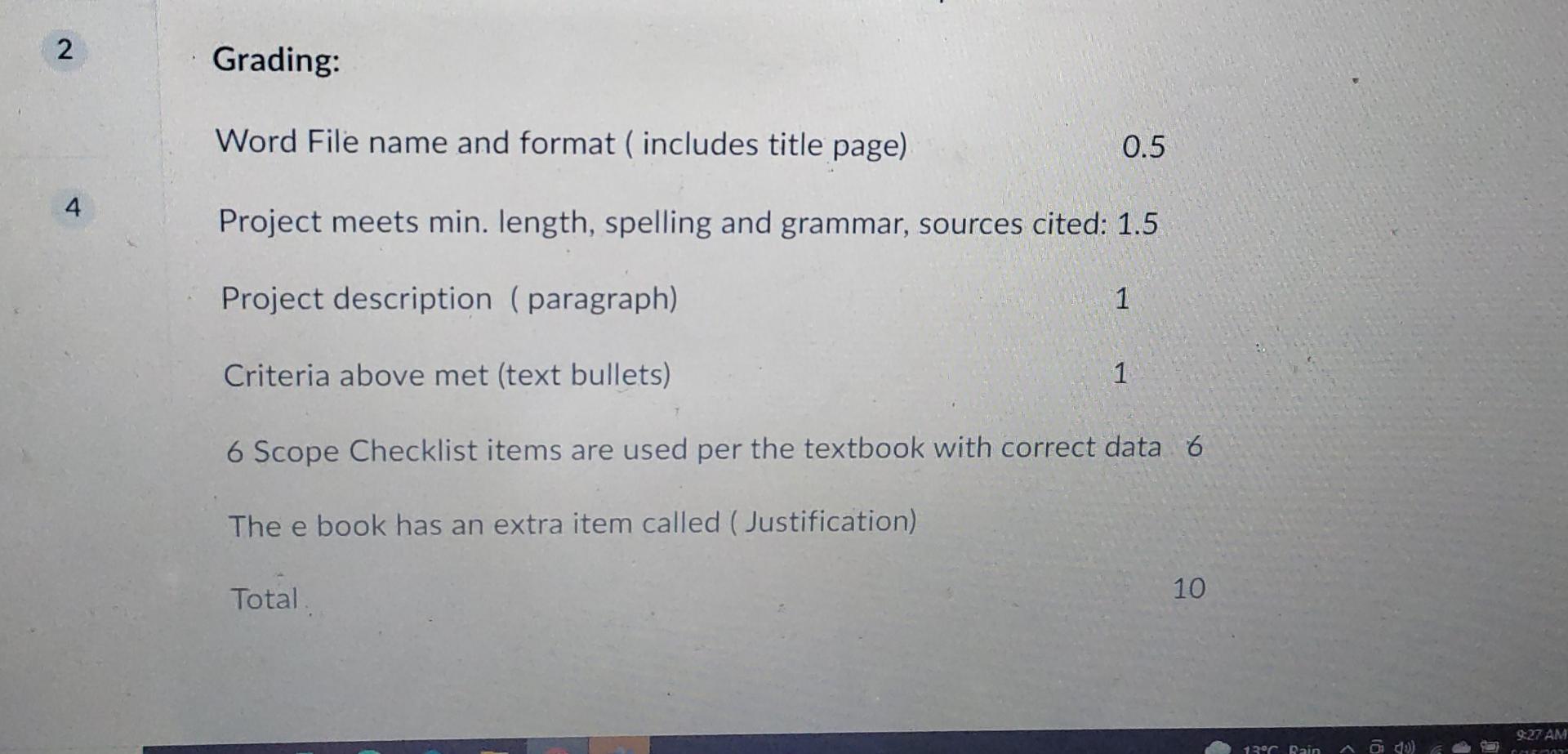 This a assignment of Project Management so please