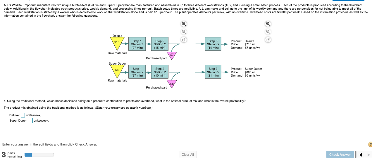b. Using the bottleneck-based method, what is the