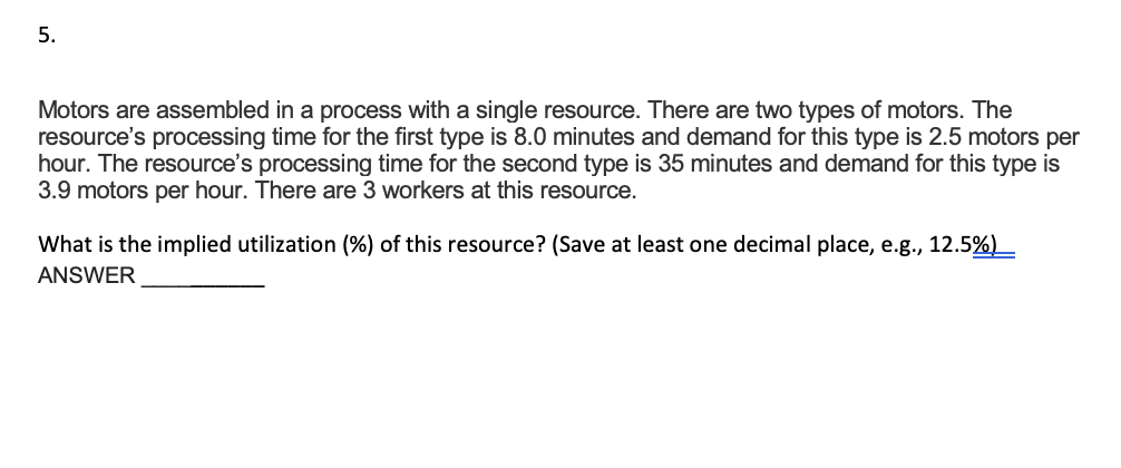 Motors are assembled in a process with a single