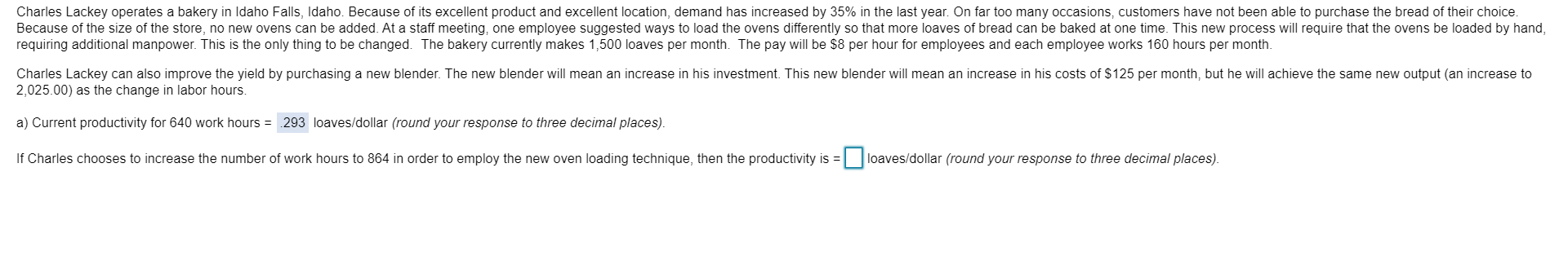 Charles Lackey operates a bakery in Idaho Falls,