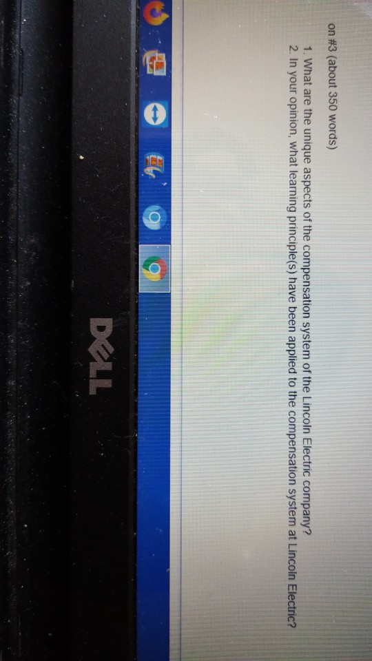 on #3 (about 350 words) 1. What are the unique