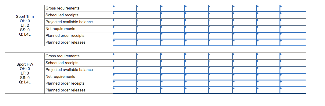 Problem 9-19 (Static) Audio Products, Inc.