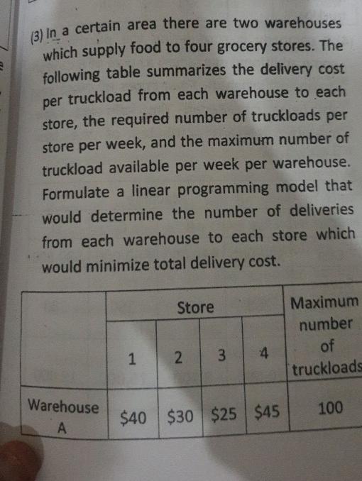 i need help subject : OR ( Operation Research )