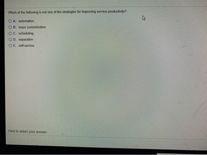 Which of the following is not one of the