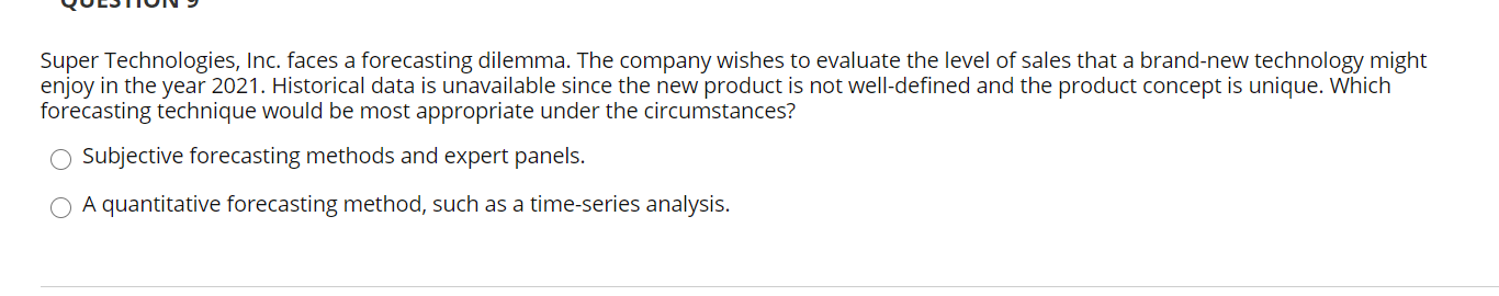 Super Technologies, Inc. faces a forecasting