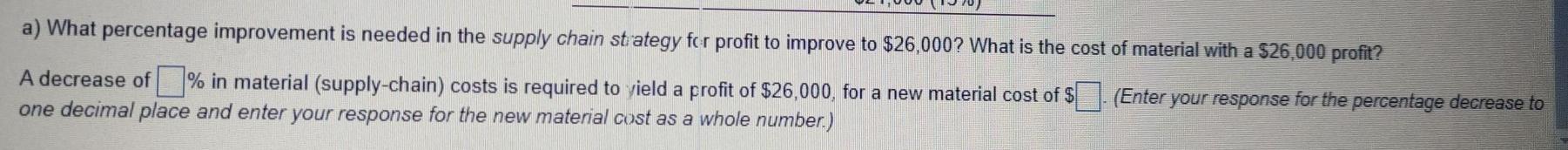 Answer both parts correct please. Question Help