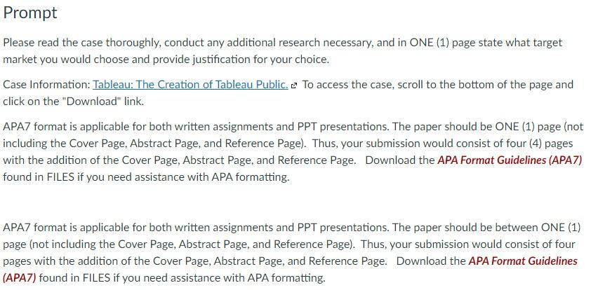 Prompt Please read the case thoroughly, conduct