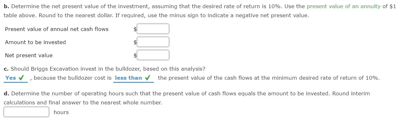 Net Present Value Method-Annuity Briggs