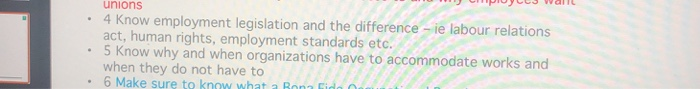 C YCL3 Wall unions 4 know employment legislation