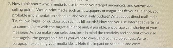 plan: vegan restaurant 7. Now think about which