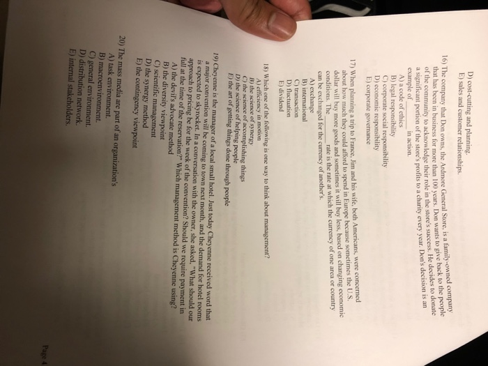 D) cost-cutting and planning. E) sales and