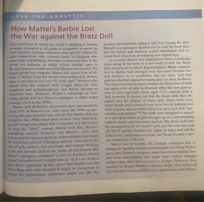 ALTION TECHNOLOGY Chapter 12 Read the case at the