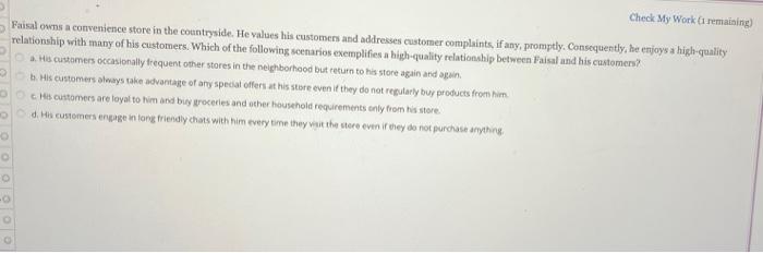 Check My Work ( I nemaining) Total Lawn