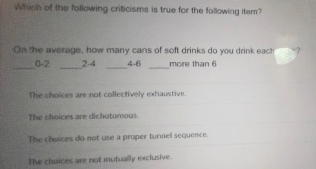 Which of the following criticisms is true for the