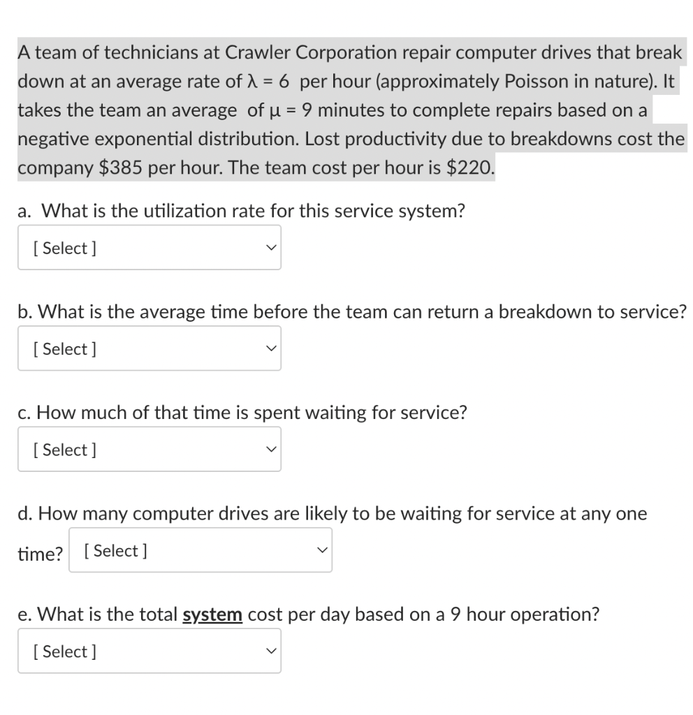 A team of technicians at Crawler Corporation