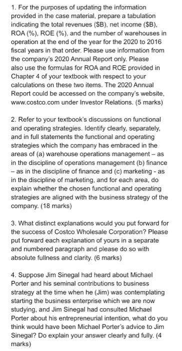 1. For the purposes of updating the information