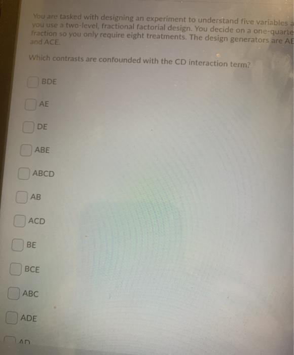 You are tasked with designing an experiment to