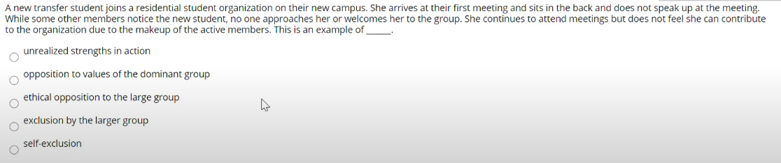 A new transfer student joins a residential