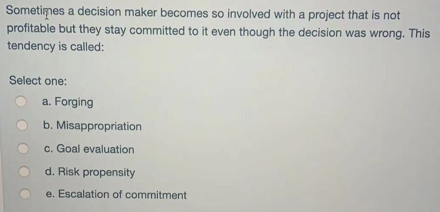 Andrea is the key financial manager at a