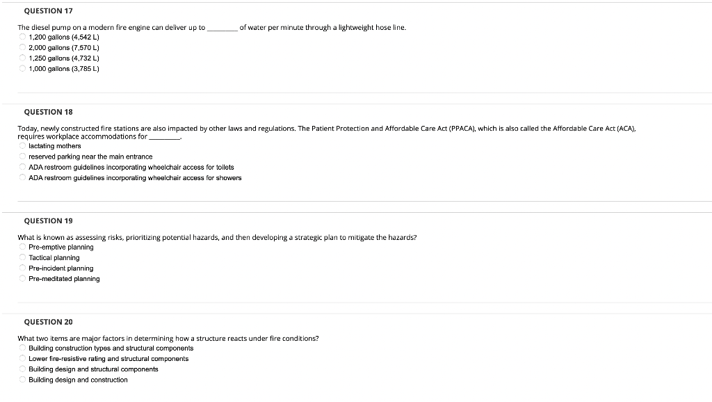 The diesel pump on a modern fire engine can