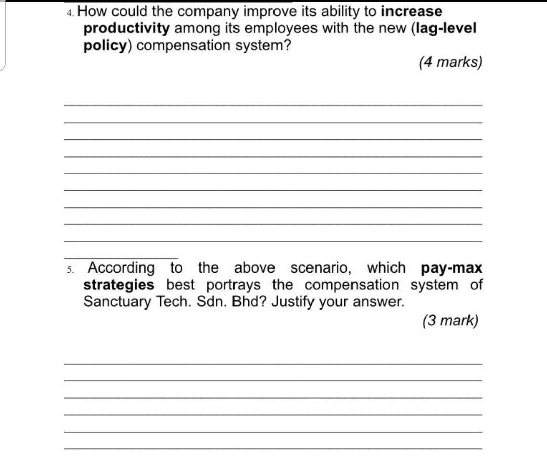 compensation management 4. 4. How could the