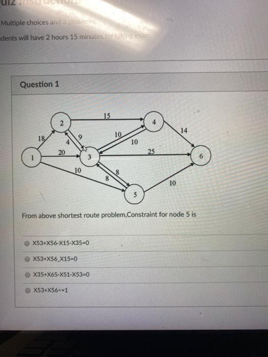 Multiple choices and 3 oblems adents will have 2
