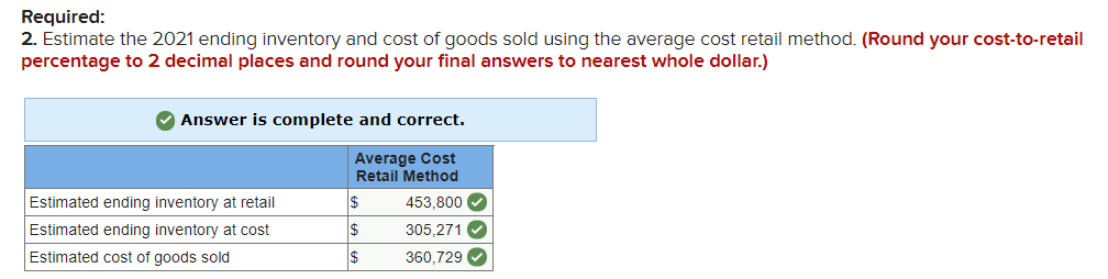 Required information [The following information