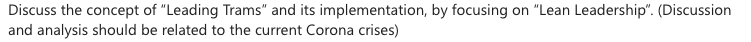 It is about Leading Teams Discuss the concept of