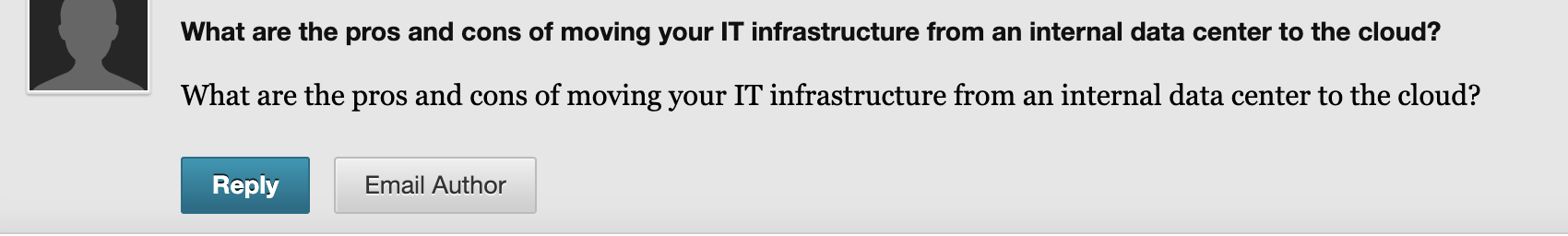 What are the pros and cons of moving your IT