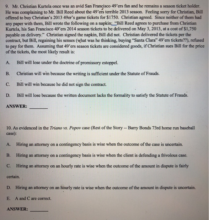 only question 9 please 9. Mr. Christian Kurtela