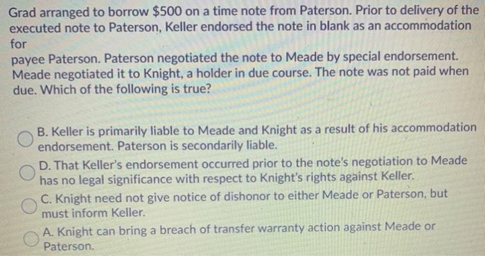 With respect to a contract for the sale of goods,