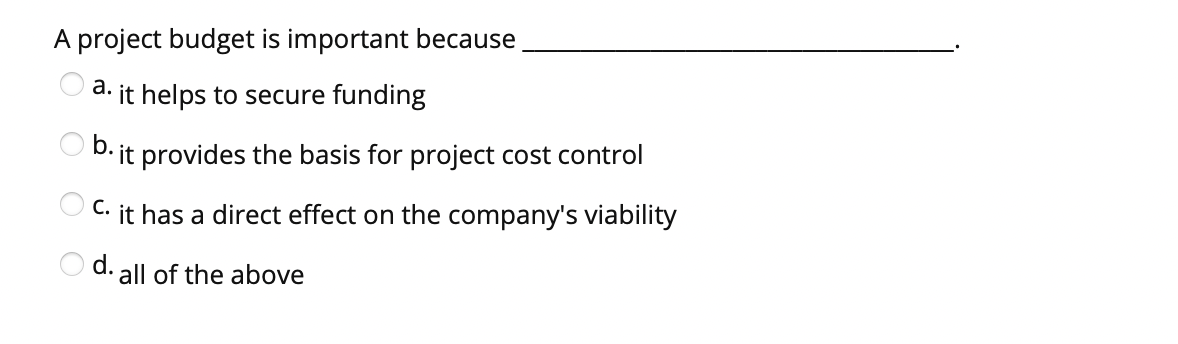Benfits of traditional project management include