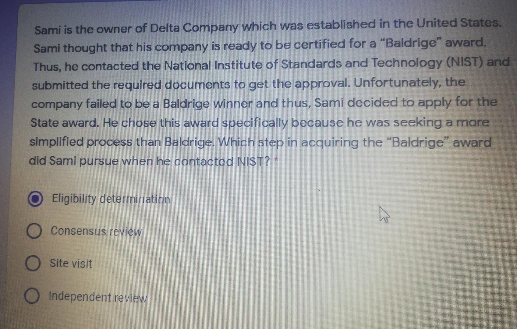 Sami is the owner of Delta Company which was