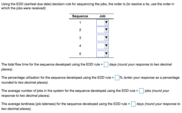 DATA: Using the FCFS (first come, first served)