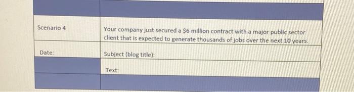 Business Writing S Z Instructions and Submission