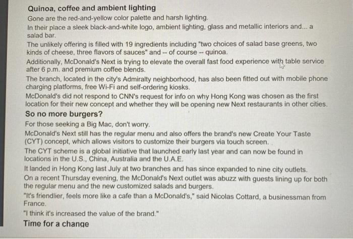 service marketing case study. need plagarism free