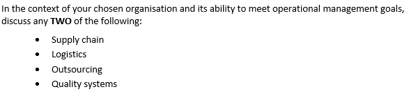 Chosen ORGANISATION- STARBUCKS NOTE THAT- NEED