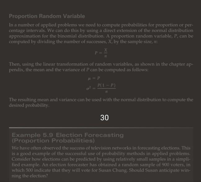 . Proportion Random Variable In a number of